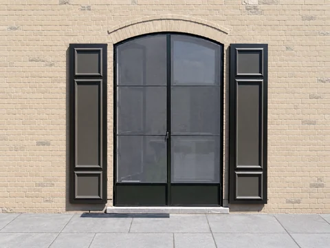 Double porte moustiquaire
