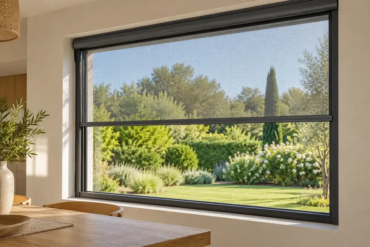 Moustiquaire enroulable sur mesure pour fenêtre